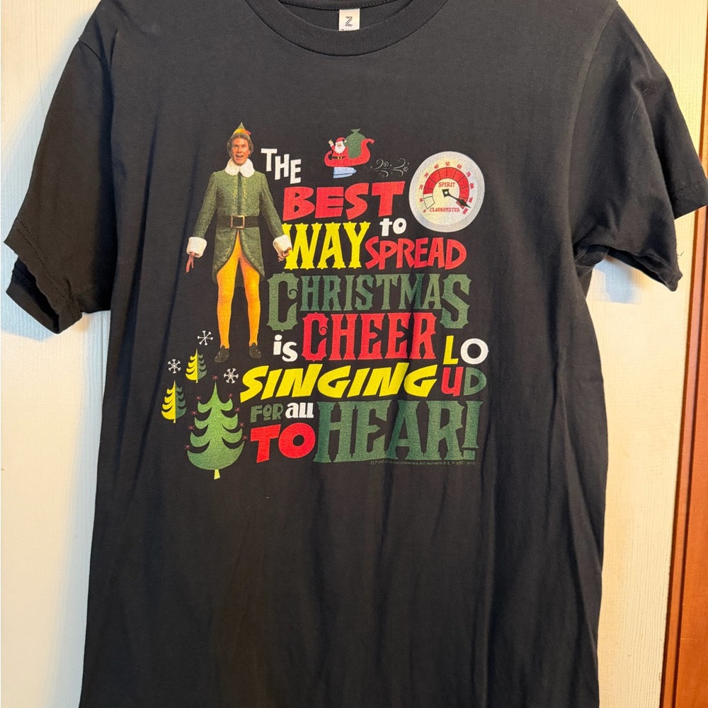 Black Christmas Cheer Graphic Tee